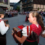 "Zugin-Spieler" der Kinder-Volkstanzgruppe Großarl