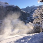 Talabfahrtsbeschneiung Bereich Hedegg - Foto: Gerhard Rettenwender/Bergbahnen