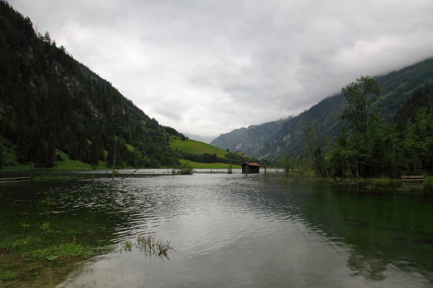 An der Ötzlbrücke - Blick talauswärts 5