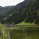 Kurz vor der Ötzlbrücke - Blick taleinwärts