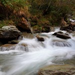 Im Talschluss unterhalb vom Kreealm-Wasserfall