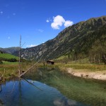 Zum Vergleich - "Normalzustand" im Talschluss, aufgenommen von der Ötzlbrücke talauswärts