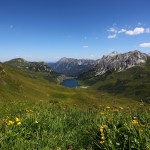 Der erste Blick auf den Tappenkarsee