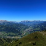 Blick vom Tennkogel ins Salzachtal