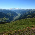 Blick vom Tennkogel ins Großarltal