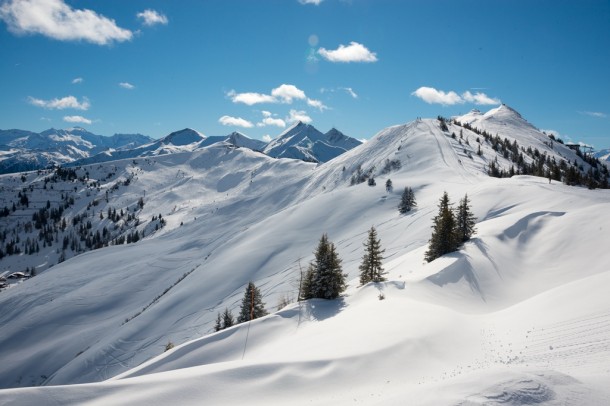 Tour Retour - Auch ein Blick zurück und zwar Richtung Kreuzkogel und Richtung Fulseck