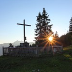 Sonnenuntergang an der Unterwandalm