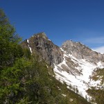 Blick ins Igltal zu Höllwand und Sandkogel