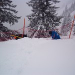 Viel Schneearbeit für die Bergbahnenmitarbeiter
