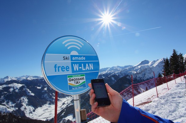 Free W-LAN in Ski amadé