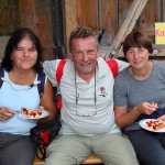 Hahn im Korb. Das war wohl schon die "Genuss-Runde" am Nachmittag