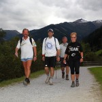 Mit dem Wetter im Nacken gingen die letzten Kilometer wie von selbst. Alle kamen täglich trocken ans Ziel.