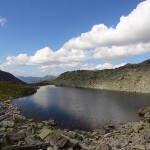 Pfringersee (Arlsee) unterhalb der Arlscharte