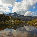 Unbenannte Lacke mit Blick zum Zwölferkogel