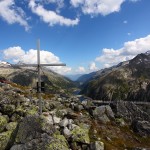 An der Arlscharte - Blick nach Süden