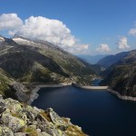 Blick auf den Maltastausee (Kölnbreinspeicher)