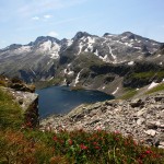 Der untere Schwarzsee mit dem weinschnabel