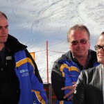 Albert Mally (Ö3) mit einem Team der Großarler Bergbahnen