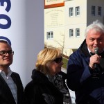 TVB-Obmann Franz Zraunig erklärt die Anlage für offiziell eröffnet.