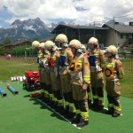 Bewerbsgruppe der Feuerwehr Großarl