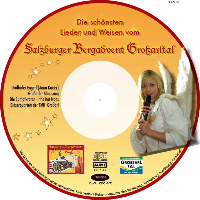 CD "Die schönsten Lieder und Weisen vom Salzburger Bergadvent"