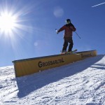 Freeskier im Funpark Großarltal