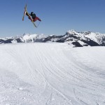 Freeskier im Funpark Großarltal