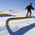 Freeskier im Funpark Großarltal